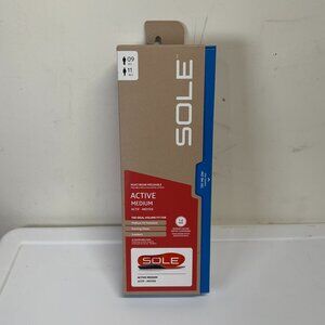 NEW Sole Active Medium ATV1-09 Moldable Shoe Insoles Inserts Men 9 / Women 11